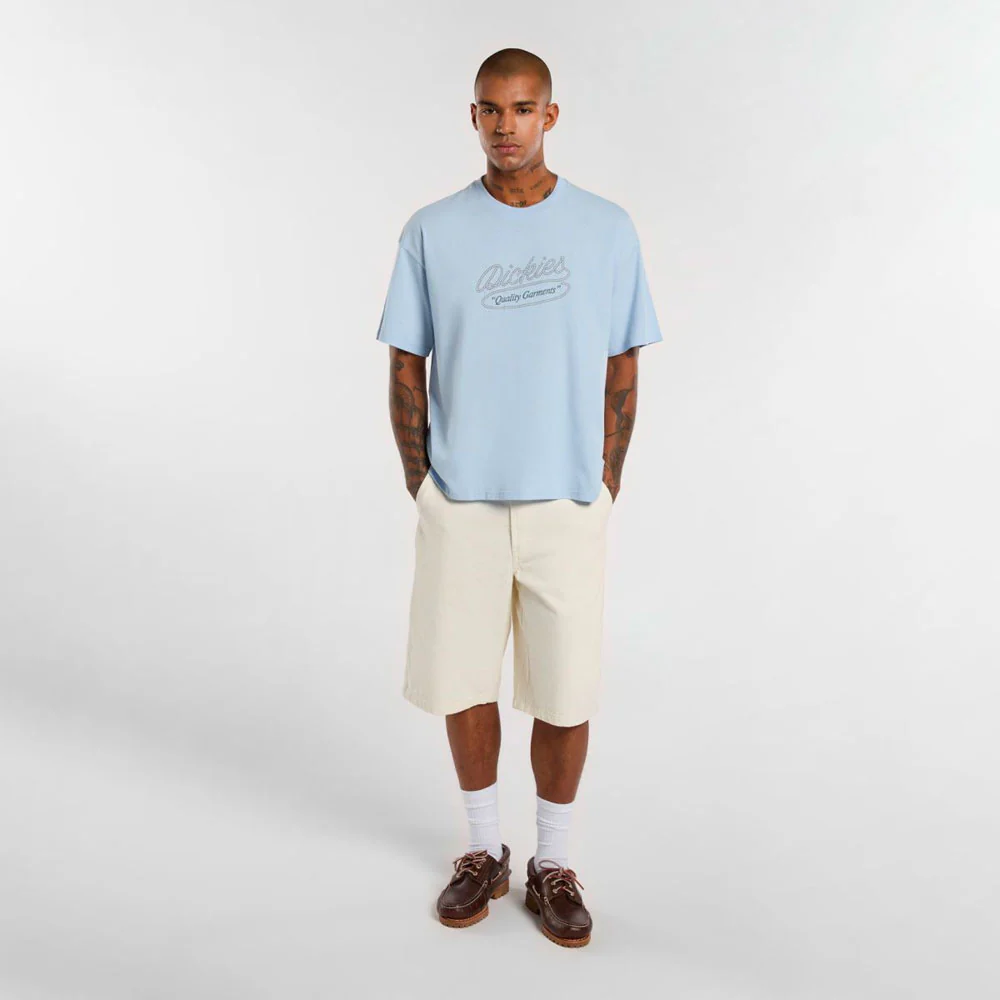 DICKIES - MADISON DENIM SHORT - Ecru – Image 9
