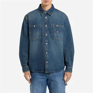 Dickies - Mechanic Denim Shirt LS - Khaki Tint