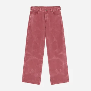 Jean Dickies x Nascar 958 Baggy Straight - Garnet (Denim Lourd 14oz)