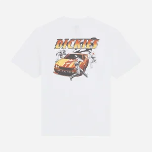 T-shirt Dickies x Nascar - Nashport Pit Crew White