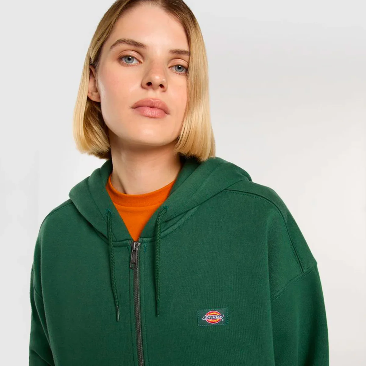 DICKIES - W OAKPORT ZIP HOODIE - Pine Needle – Image 6