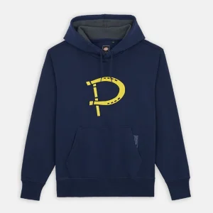 DICKIES X POP TRADING - HOODIE - Navy Blue