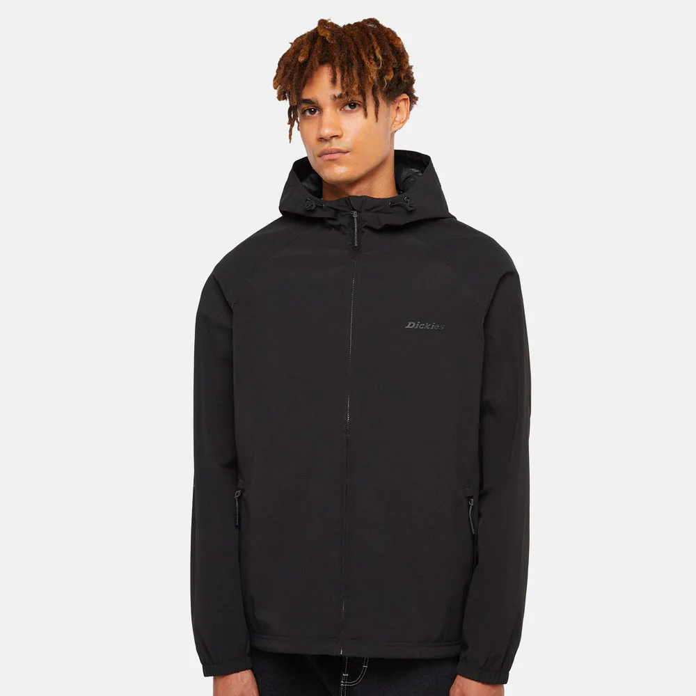 DICKIES - RONAN SHELL JACKET - Black – Image 3