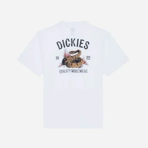 DICKIES - SNAKE SS TEE - White