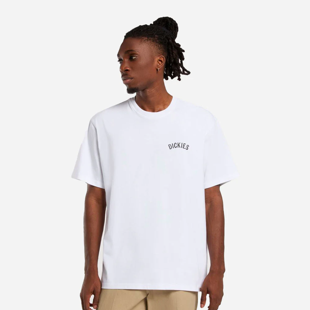 DICKIES - SNAKE SS TEE - White – Image 5