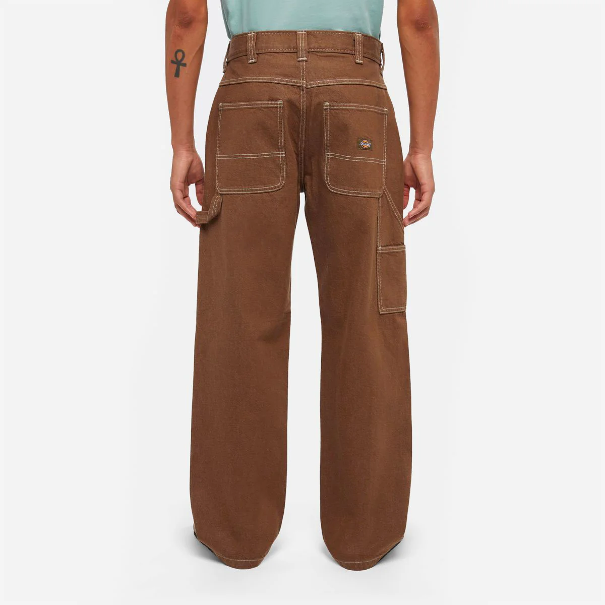 DICKIES - STEVENSVILLE CARPENTER PANT - Mushroom – Image 5