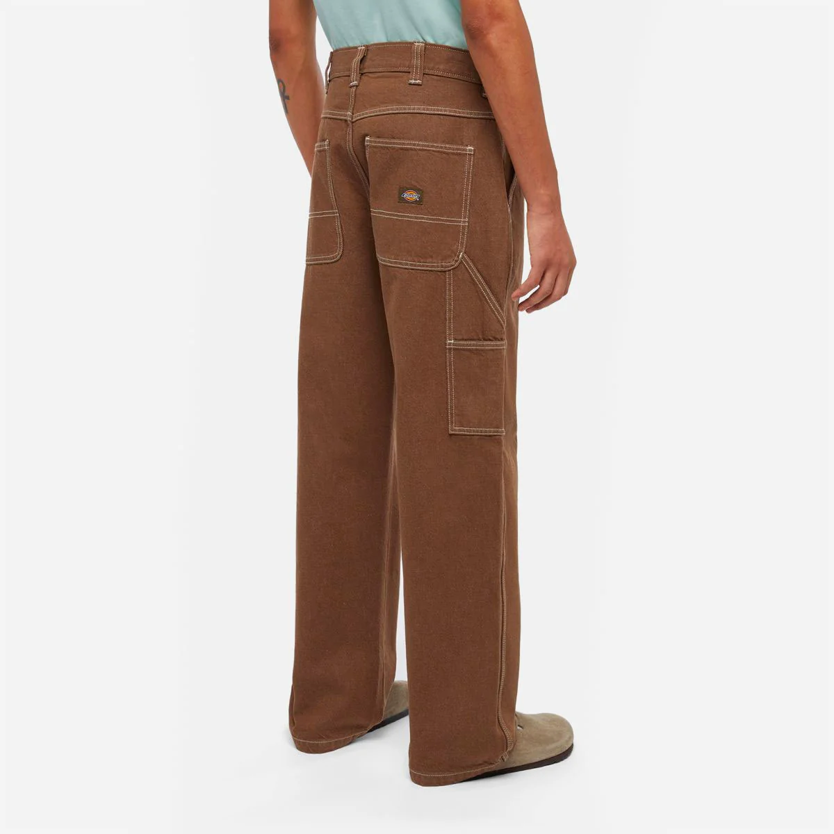 DICKIES - STEVENSVILLE CARPENTER PANT - Mushroom – Image 6