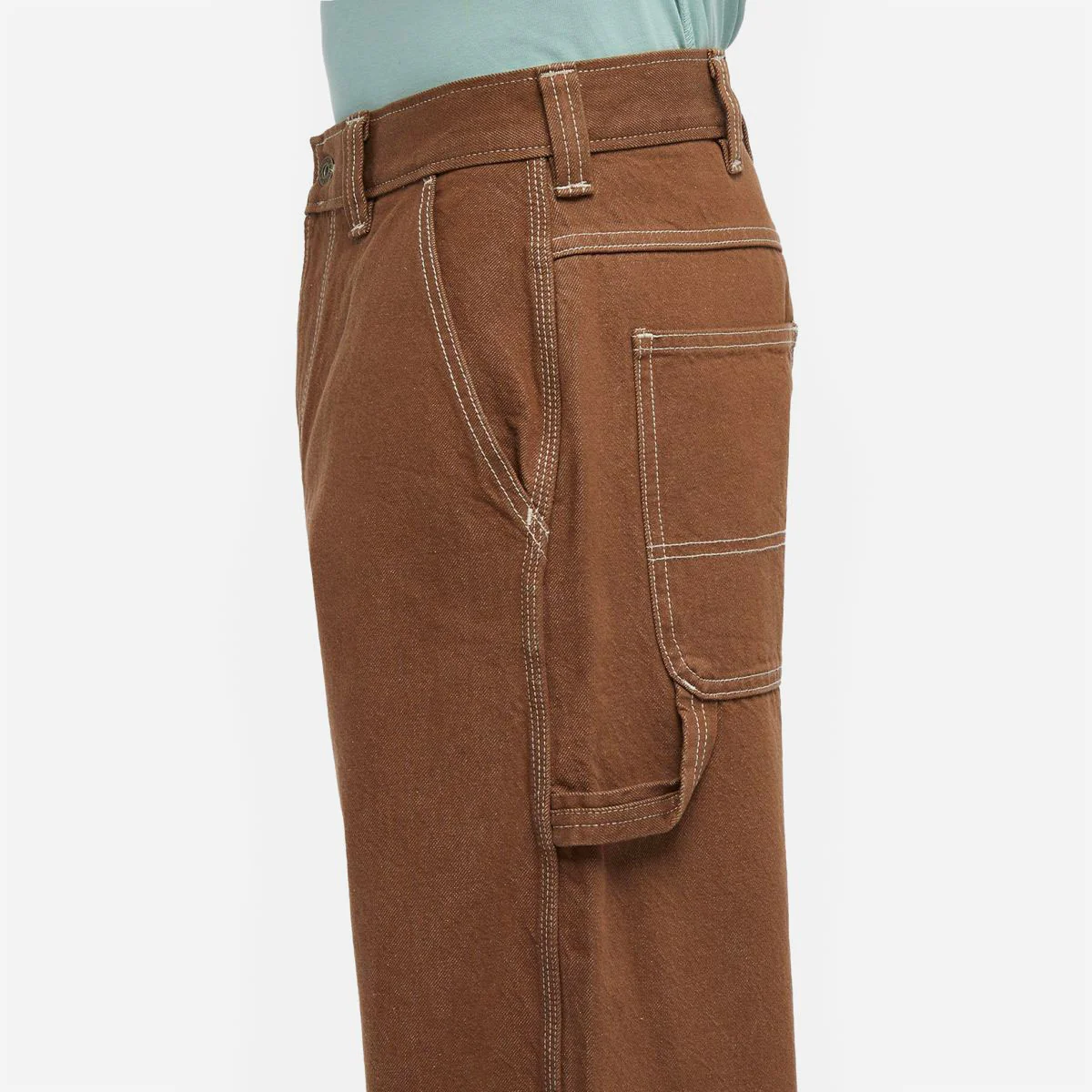 DICKIES - STEVENSVILLE CARPENTER PANT - Mushroom – Image 9
