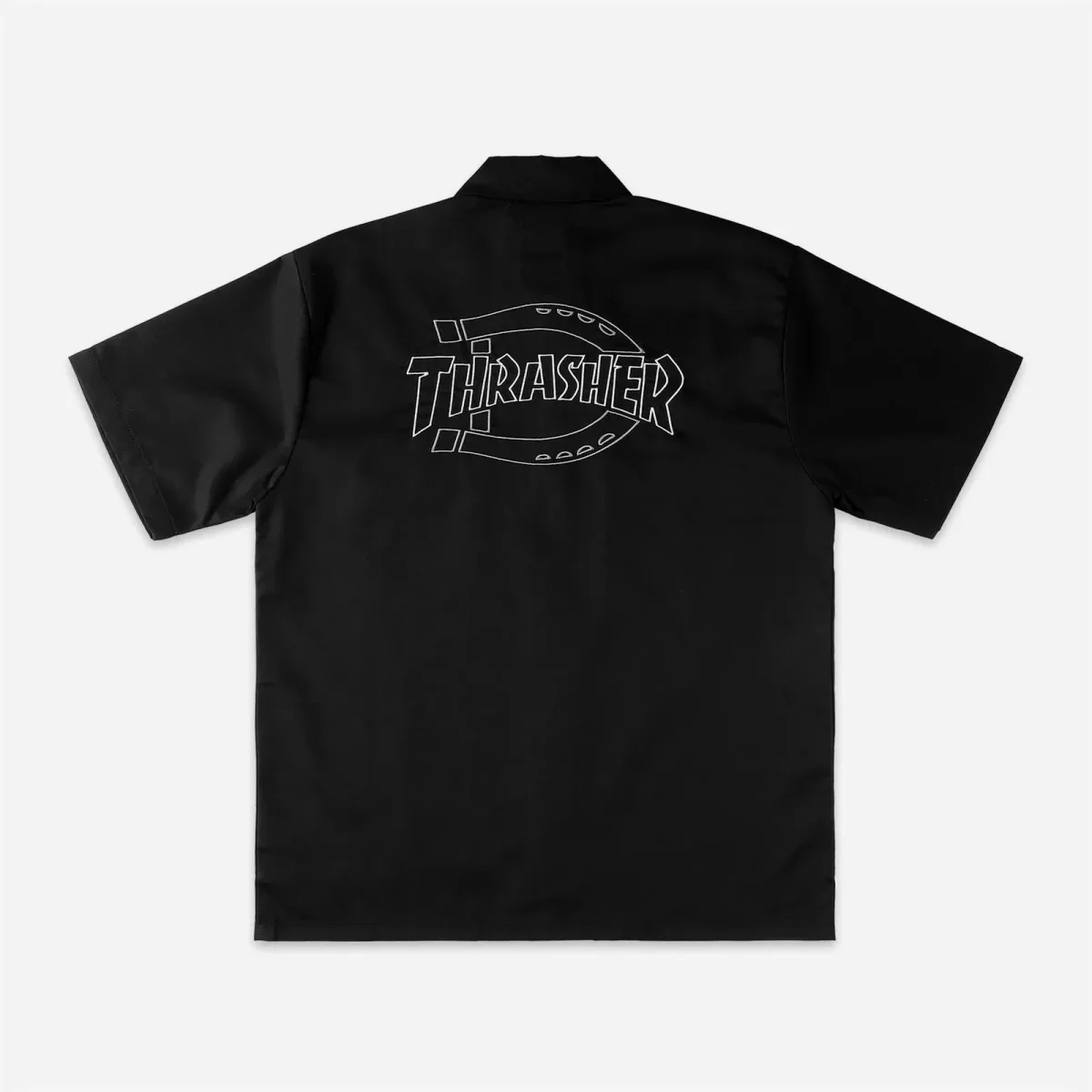 Dickies x Thrasher - Work Shirt - Black – Image 2