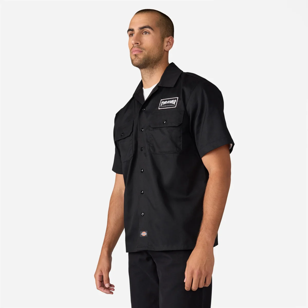 Dickies x Thrasher - Work Shirt - Black – Image 5