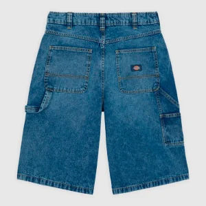 Dickies W - Carpenter Denim Jort - Rinsed Fade