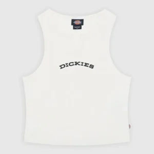 Dickies W - V Neck Top - Egret
