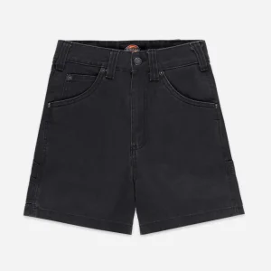 DICKIES - DUCK CANVAS CARPENTER WOMEN SHORT - SW Black