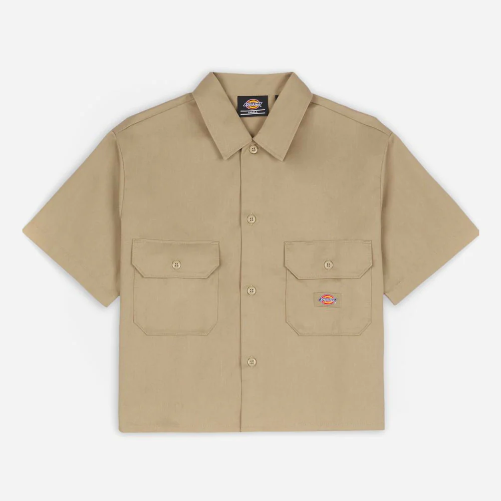 DICKIES - WORK SHIRT SS REC - Khaki
