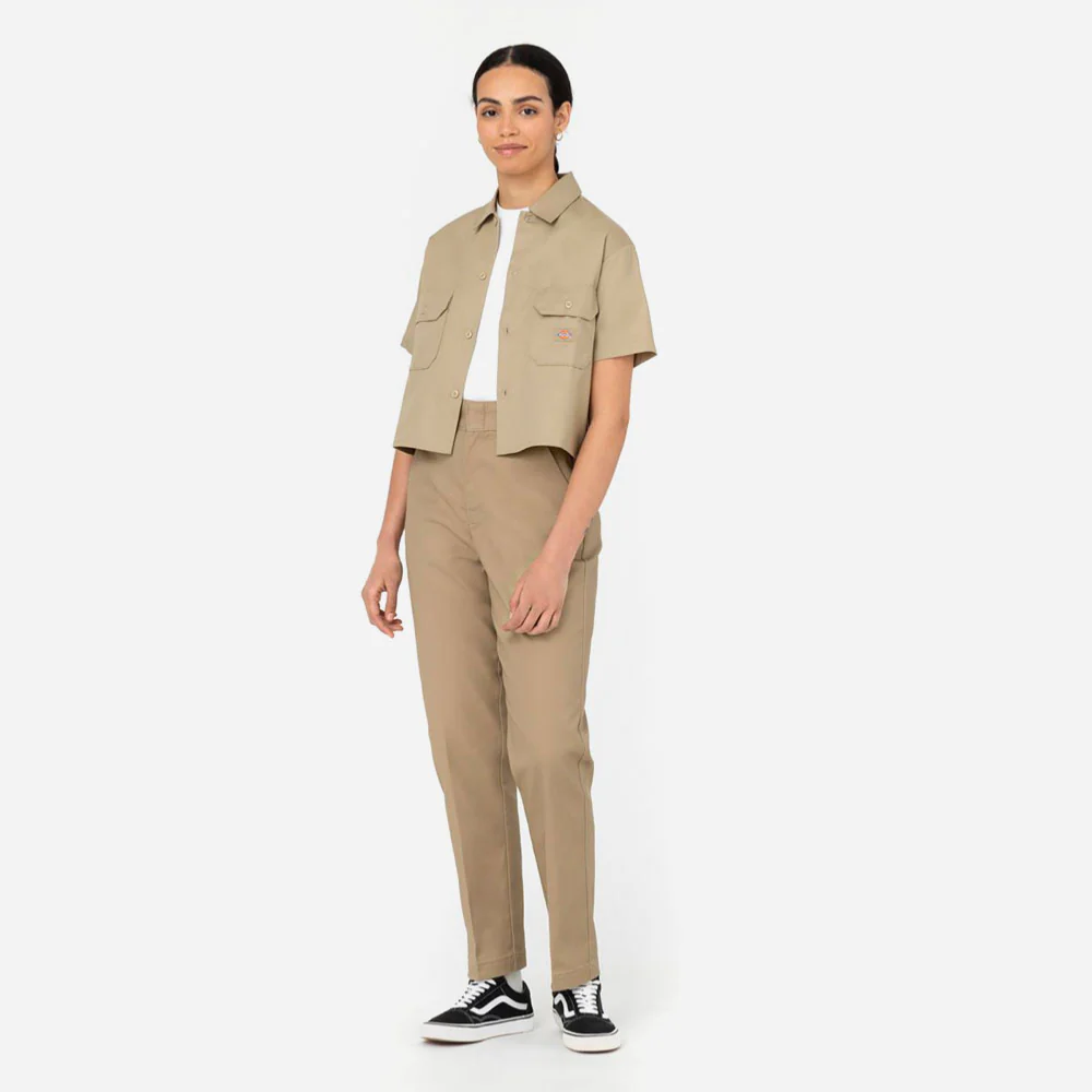 DICKIES - WORK SHIRT SS REC - Khaki – Image 7