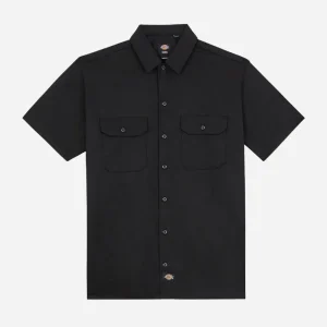 DICKIES - WORK SHIRT SS REC - Black