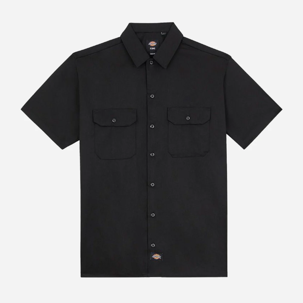 DICKIES - WORK SHIRT SS REC - Black – Image 2