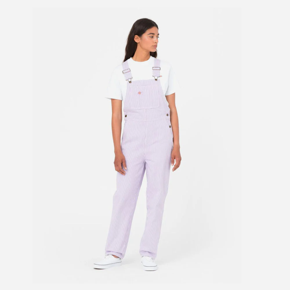 DICKIES - HICKORY CLASSIC BIB W - PURPLE – Image 3