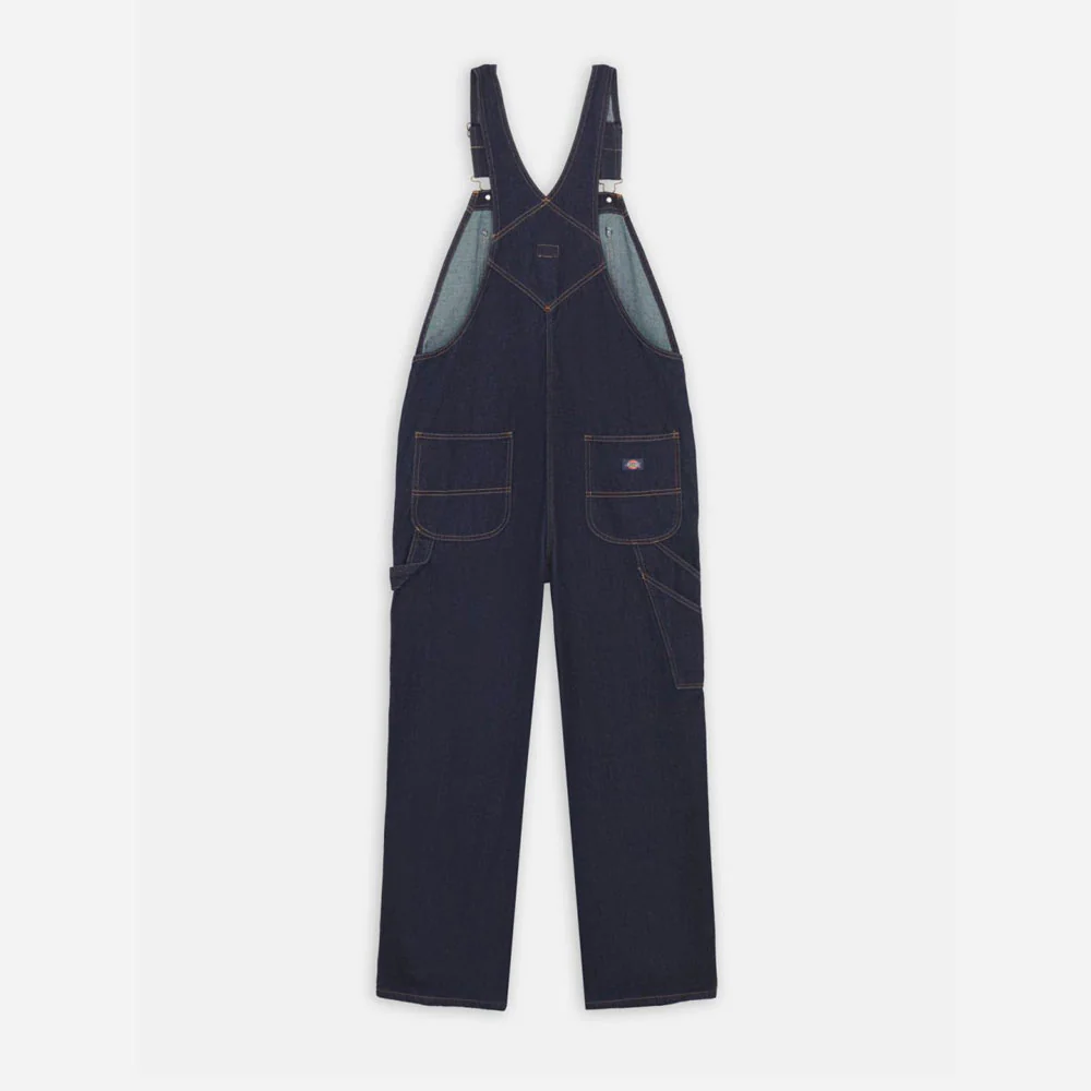 DICKIES - CLASSIC DENIM BIB - Rinsed – Image 3
