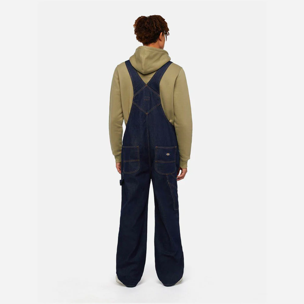 DICKIES - CLASSIC DENIM BIB - Rinsed – Image 5