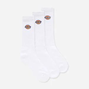 DICKIES - VALLEY GROVE 3 PACK SOCKS - White