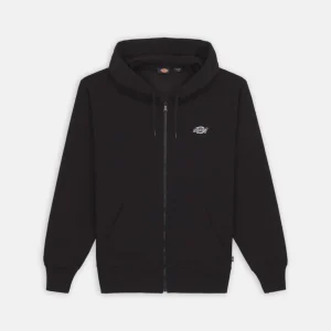 DICKIES - SUMMERDALE ZIP THROUGH HOODIE - Black