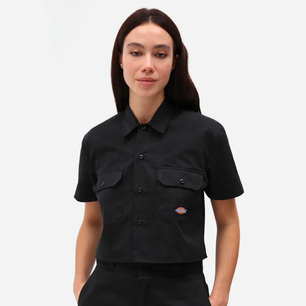 DICKIES - WORK SHIRT SS REC - BLACK – Image 3
