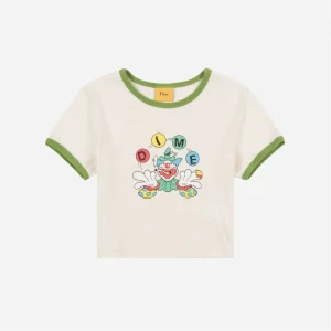 DIME - CARNIVAL BABY TEE - Off White