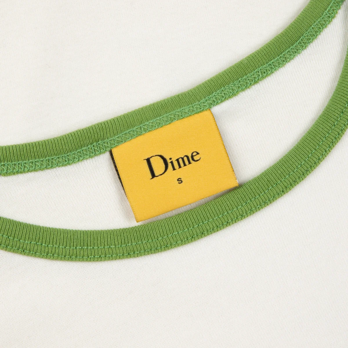 DIME - CARNIVAL BABY TEE - Off White – Image 4