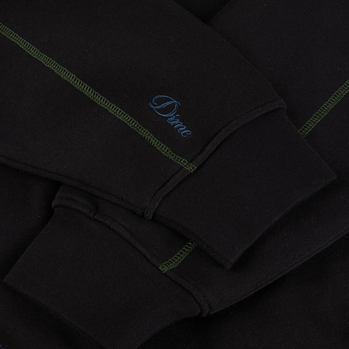 Dime - Court Zip Hoodie - Black Multi – Image 9