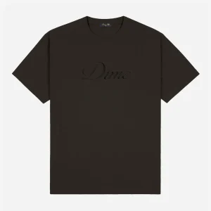 Dime - Cursive T-Shirt - Vintage Black