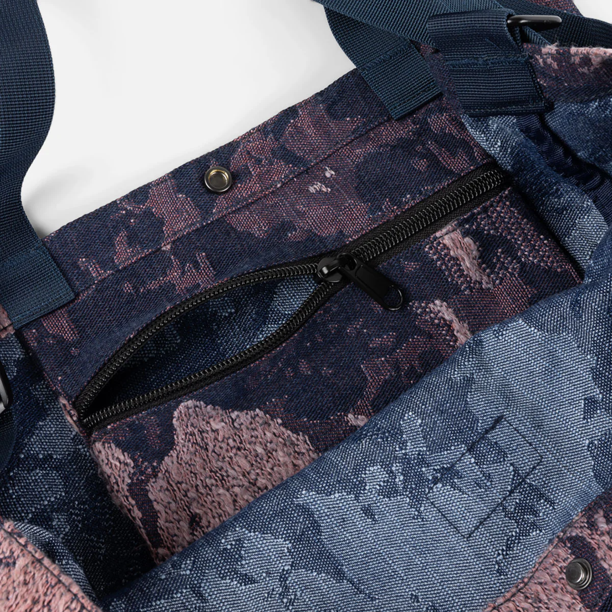 Dime - Distressed Messenger Bag - Pink Camo – Image 4