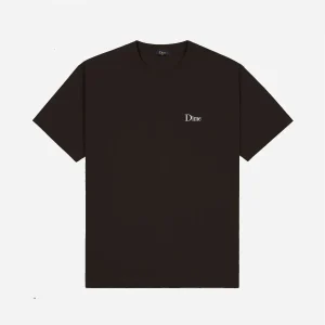 DIME - CLASSIC SMALL LOGO TEE - Vintage Black