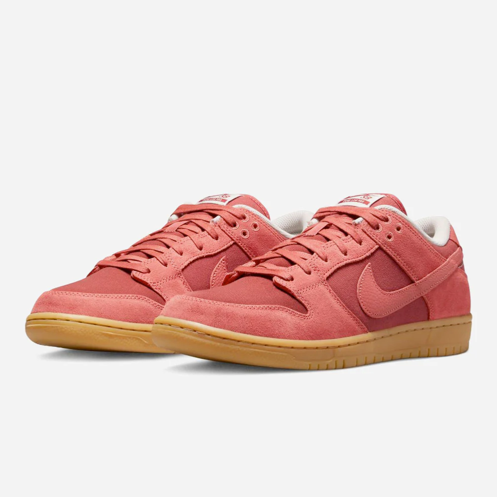 NIKE SB - DUNK LOW PRO PREMIUM - Adobe - Adobe - Phantom - Gum Light Brown – Image 3