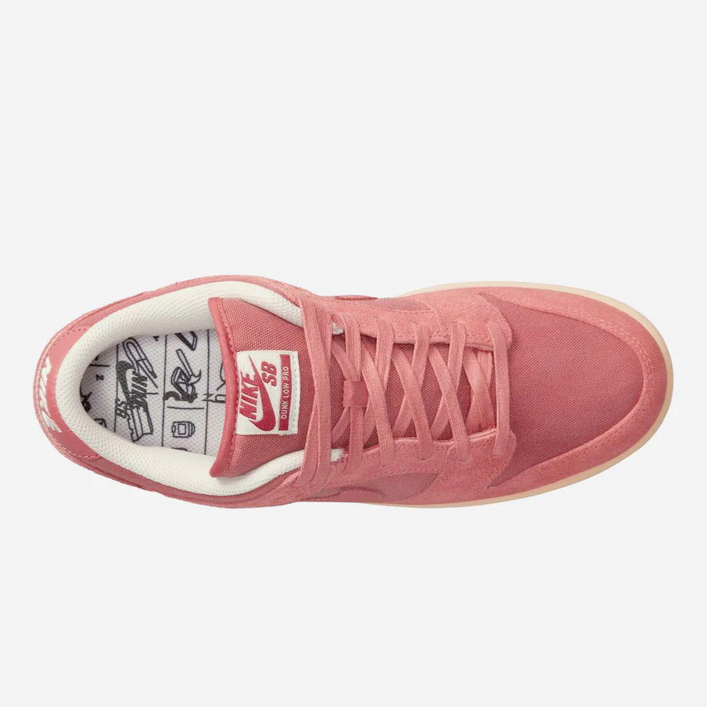 NIKE SB - DUNK LOW PRO PREMIUM - Adobe - Adobe - Phantom - Gum Light Brown – Image 6