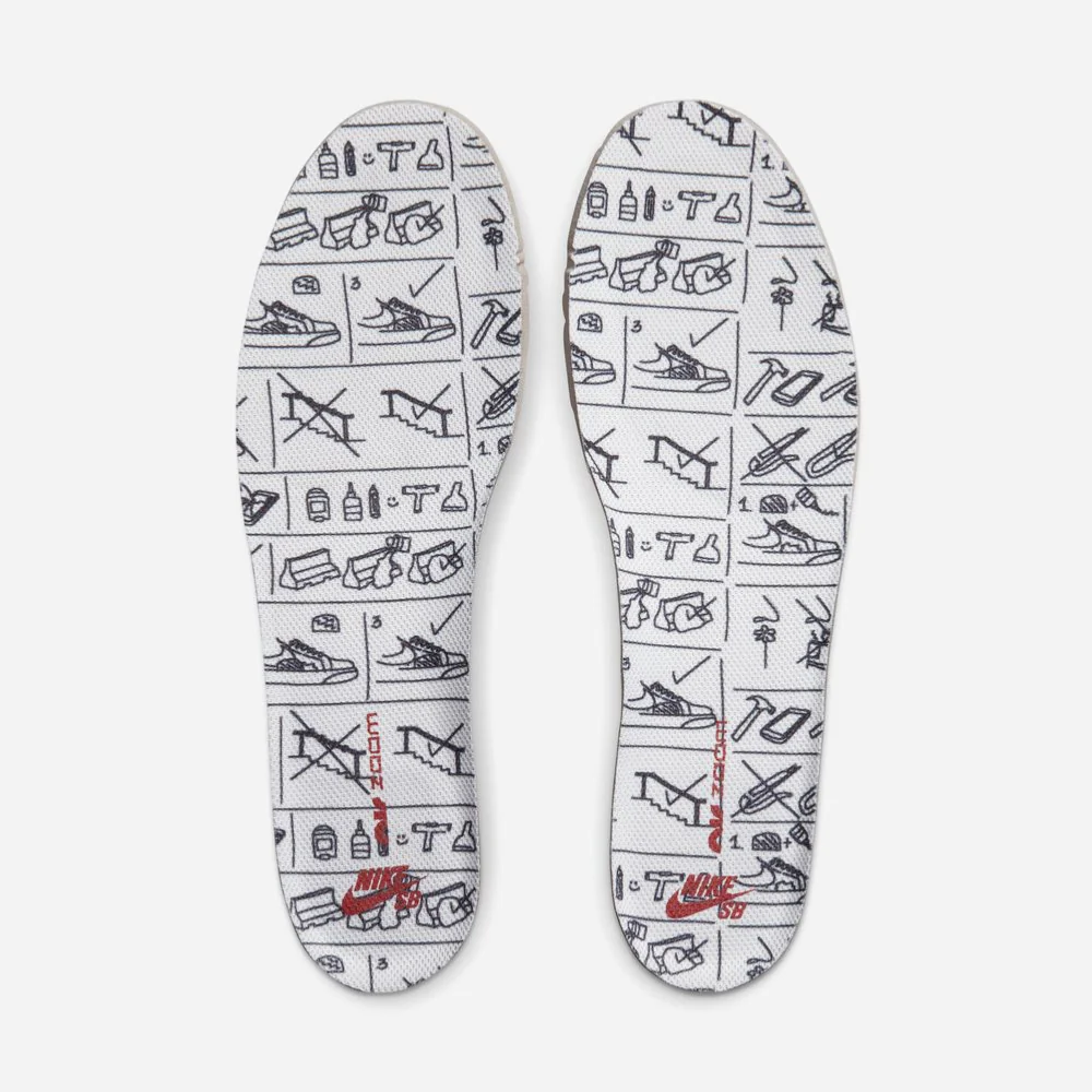 NIKE SB - DUNK LOW PRO PREMIUM - Adobe - Adobe - Phantom - Gum Light Brown – Image 8