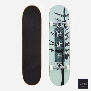 ENUFF SKATEBOARDS "EVERGREEN TREE" COMPLETE - Sage - Grey