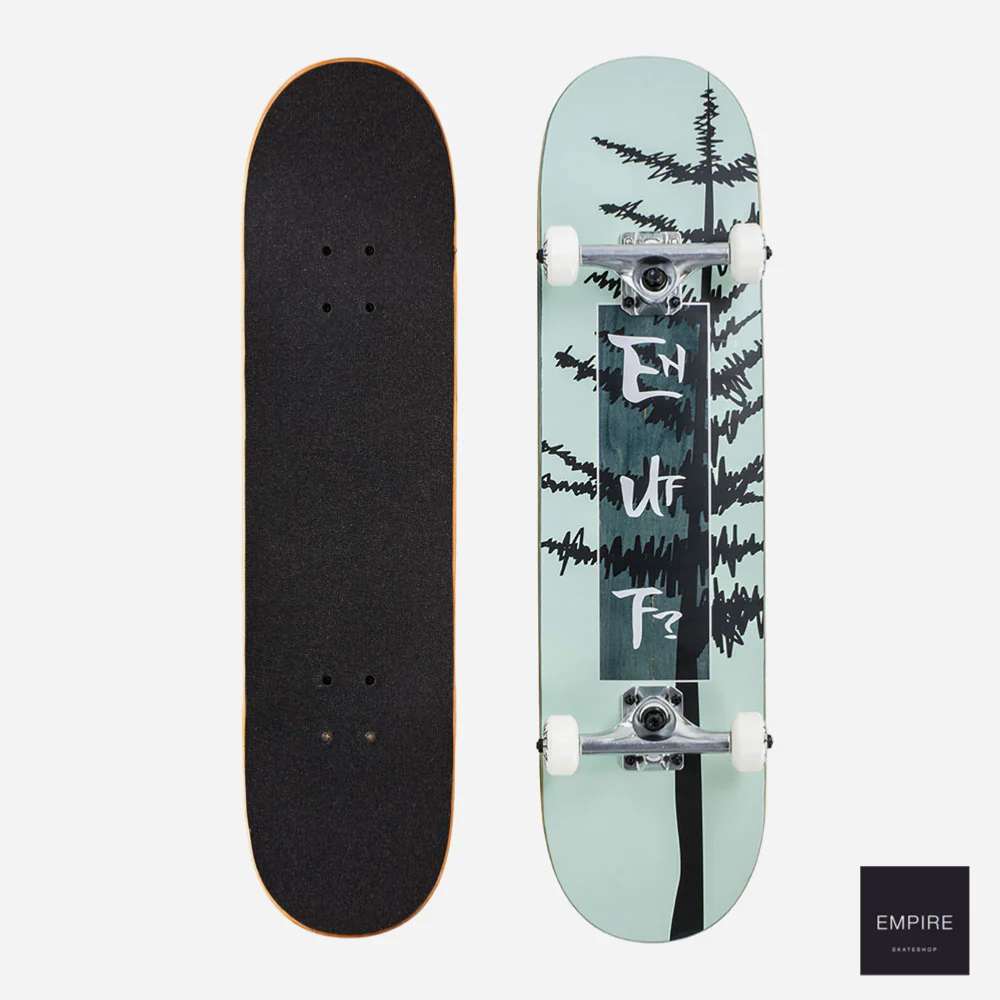 ENUFF SKATEBOARDS "EVERGREEN TREE" COMPLETE - Sage - Grey – Image 2