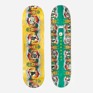 EVISEN SKATEBOARDS - DRAGON SHIP YELLOW DECK
