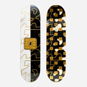 EVISEN SKATEBOARDS - WYE CHIP TEAM DECK