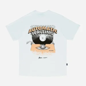T-shirt Farci x Automatic Writing - Automatic Tee White (Crossfader Vol. 3)