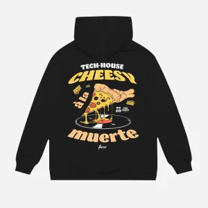 Farci - Cheesy Hoodie - Black