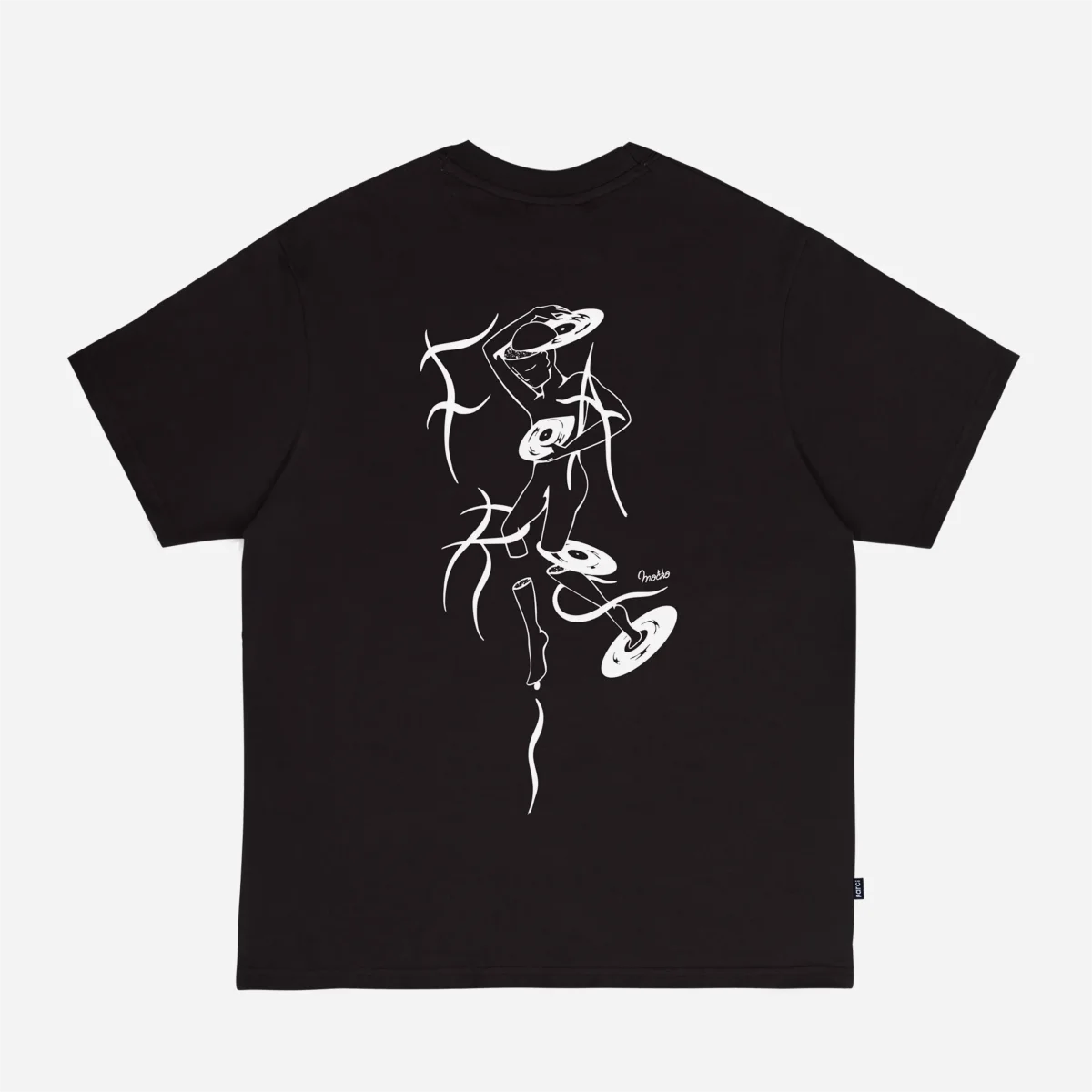 T-shirt Farci x Léna Macka - Lena Tee Black (Capsule Artiste) – Image 2