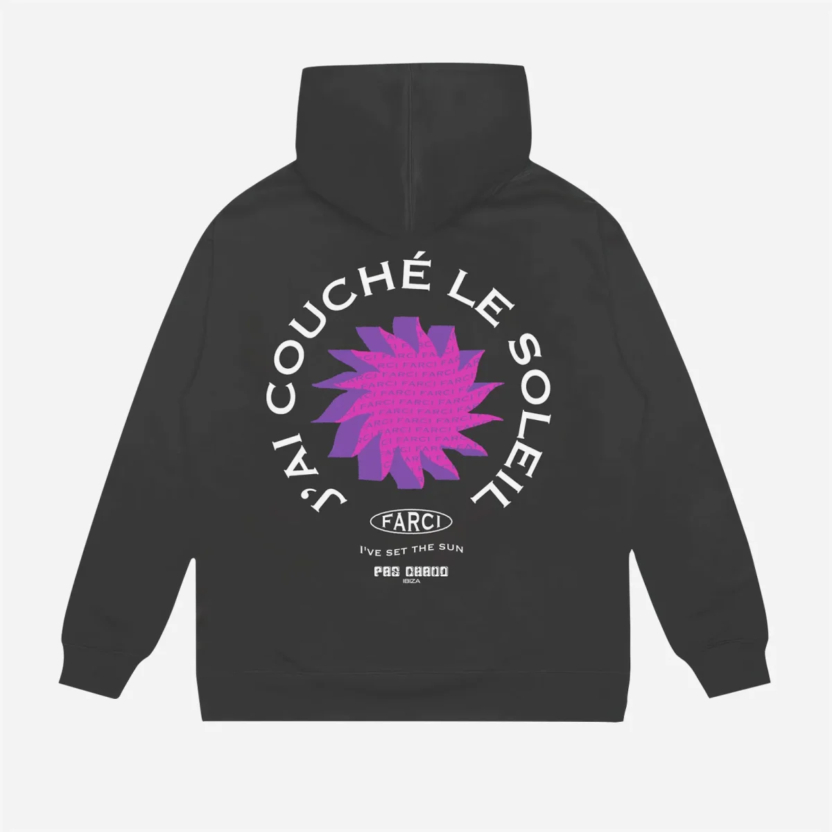 Farci - Sun Hoodie - Grey – Image 2