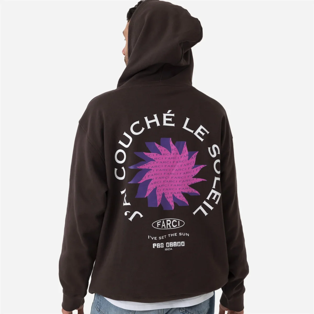 Farci - Sun Hoodie - Grey – Image 3