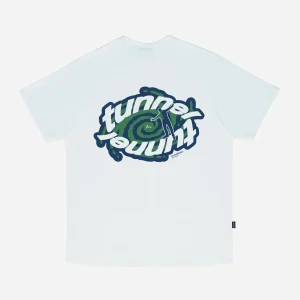 T-shirt Farci x Tunnel - Tunnel Tee White (Crossfader - Stay Tunneled)