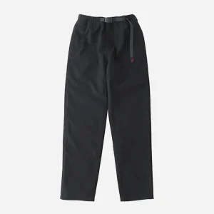 GRAMICCI - WOOL BLEND TUCK TAPERED PANTS - Black