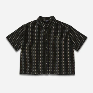 Chemise Goodies Sportive Boxy Thyme - Black