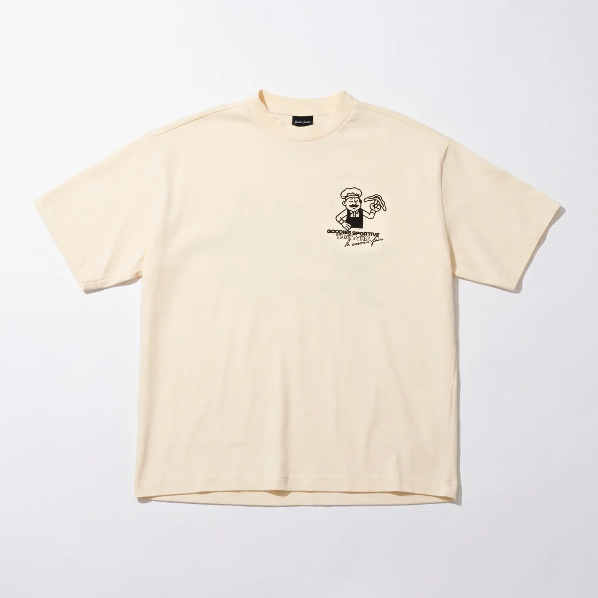 T-shirt Goodies Sportive - Dolce Vita Butter – Image 3