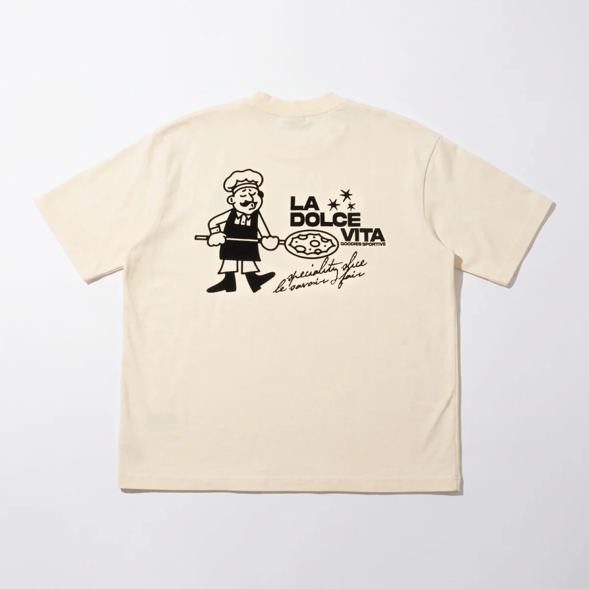 T-shirt Goodies Sportive - Dolce Vita Butter – Image 2